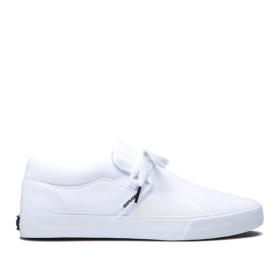 Dámské Skate Boty Supra CUBA Bílé | CZ-62446